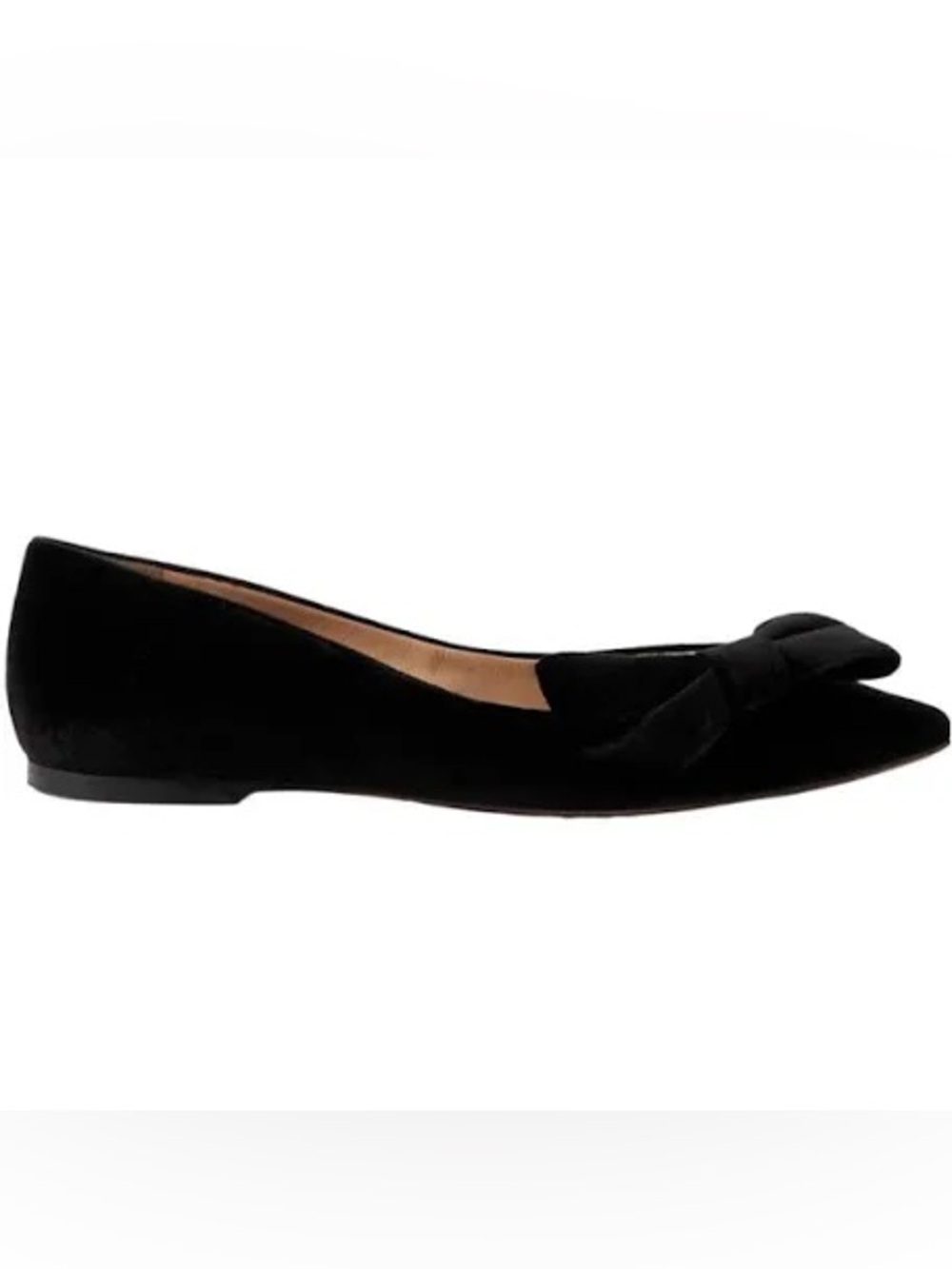 NWT Chloe Chloé
Thea Bow Flats Black Velvet - Size 35